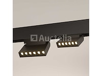 4 x led lineaire spot voor magnetische rail – 48v – 6w – 4000k neutraal wit – libra - afbeelding 2 van  4