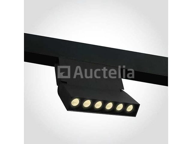 4 x led lineaire spot voor magnetische rail – 48v – 6w – 4000k neutraal wit – libra - afbeelding 3 van  4