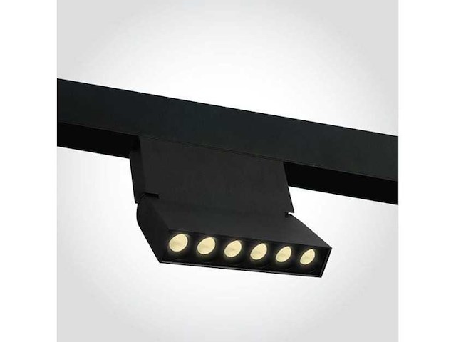 4 x led lineaire spot voor magnetische rail – 48v – 6w – 4000k neutraal wit – libra - afbeelding 4 van  4