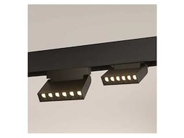 4 x led lineaire spot voor magnetische rail – 48v – 6w – 4000k neutraal wit – libra - afbeelding 1 van  5