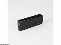 4 x led lineaire spot voor magnetische rail – 48v – 6w – 4000k neutraal wit – libra - afbeelding 3 van  5