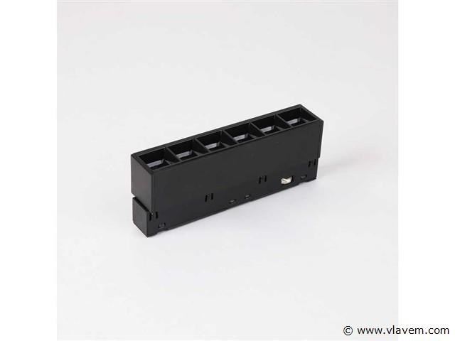 4 x led lineaire spot voor magnetische rail – 48v – 6w – 4000k neutraal wit – libra - afbeelding 2 van  4