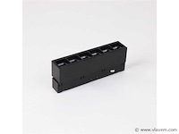 4 x led lineaire spot voor magnetische rail – 48v – 6w – 4000k neutraal wit – libra - afbeelding 2 van  4