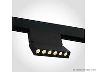 4 x led lineaire spot voor magnetische rail – 48v – 6w – 4000k neutraal wit – libra - afbeelding 4 van  4
