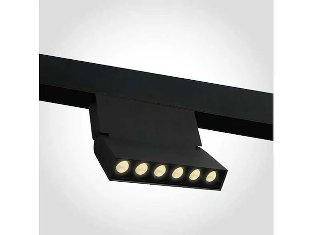 4 x led lineaire spot voor magnetische rail – 48v – 6w – 4000k neutraal wit – libra - afbeelding 3 van  3