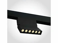 4 x led lineaire spot voor magnetische rail – 48v – 6w – 4000k neutraal wit – libra - afbeelding 3 van  3