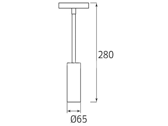4 x led-pendellampen voor magnetische sporen 48v – 20w – neutraal wit 4200k - afbeelding 2 van  4