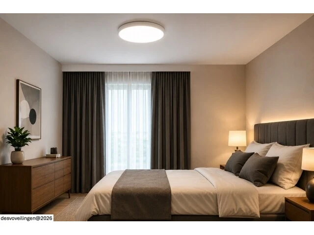 4 x led plafondlamp 32w – 3cct verstelbaar - wit – ip20 – hazel-32 3cct - afbeelding 2 van  6