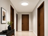 4 x led plafondlamp 32w – 3cct verstelbaar - wit – ip20 – hazel-32 3cct - afbeelding 4 van  6