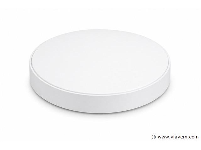 4 x led plafondlamp 32w – 3cct verstelbaar - wit – ip20 – hazel-32 3cct - afbeelding 2 van  5