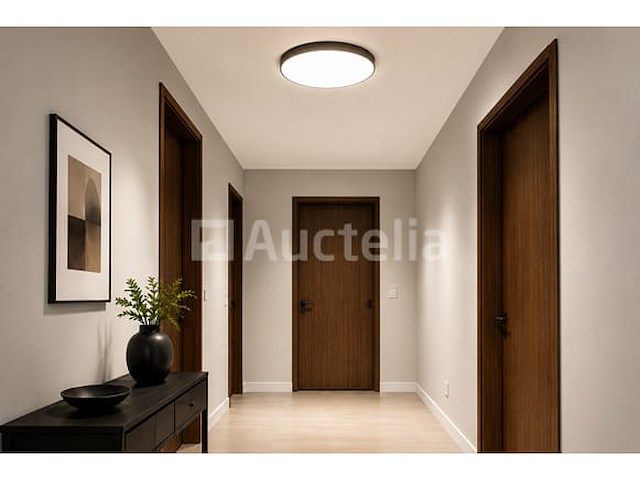 4 x led plafondlamp 32w – 3cct verstelbaar - zwart – ip20 – hazel-32 3cct - afbeelding 4 van  5