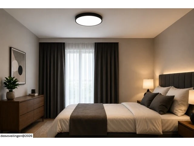 4 x led plafondlamp 32w – 3cct verstelbaar - zwart – ip20 – hazel-32 3cct - afbeelding 2 van  6