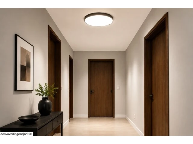 4 x led plafondlamp 32w – 3cct verstelbaar - zwart – ip20 – hazel-32 3cct - afbeelding 4 van  6