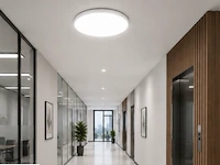 4 x led plafondlamp 40w – 3cct verstelbaar - wit – ip20 – hazel-40 3cct - afbeelding 2 van  6