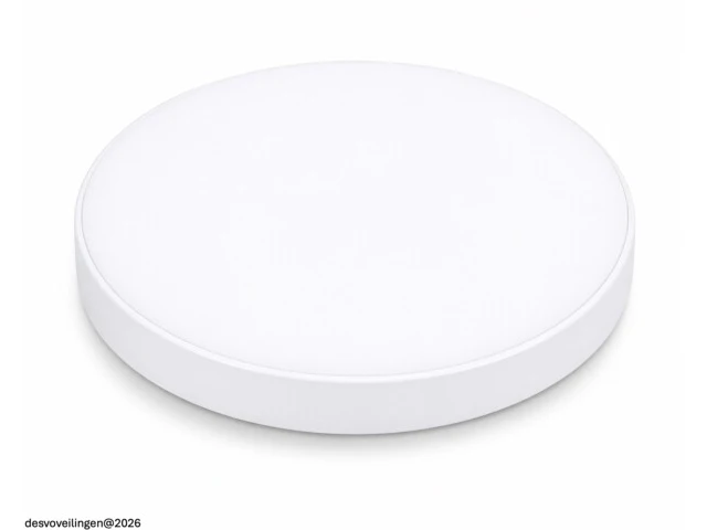 4 x led plafondlamp 40w – 3cct verstelbaar - wit – ip20 – hazel-40 3cct - afbeelding 3 van  6