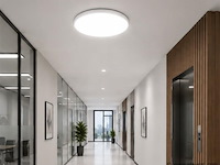4 x led plafondlamp 40w – 3cct verstelbaar - wit – ip20 – hazel-40 3cct - afbeelding 1 van  5