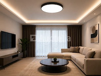 4 x led plafondlamp 40w – 3cct verstelbaar - zwart – ip20 – hazel-40 3cct - afbeelding 2 van  5