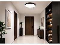 4 x led plafondlamp 40w – 3cct verstelbaar - zwart – ip20 – hazel-40 3cct - afbeelding 1 van  5