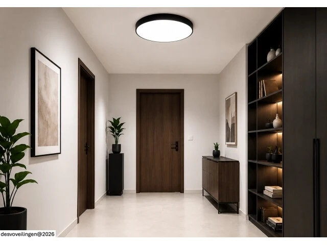 4 x led plafondlamp 40w – 3cct verstelbaar - zwart – ip20 – hazel-40 3cct - afbeelding 2 van  6