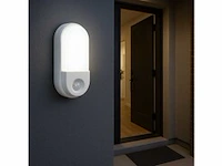 4 x led plafondlamp met sensor – ovaal – 15w – 6500k koud wit