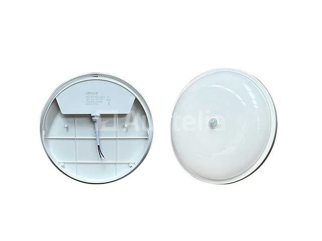 4 x led plafondlamp met sensor – rond – 20w – 6500k koud wit - afbeelding 1 van  4