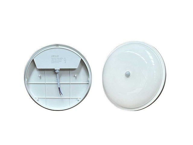 4 x led plafondlamp met sensor – rond – 20w – 6500k koud wit - afbeelding 2 van  4