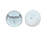 4 x led plafondlamp met sensor – rond – 20w – 6500k koud wit - afbeelding 2 van  4