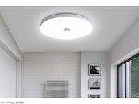 4 x led plafondlamp met sensor – rond – 20w – 6500k koud wit - afbeelding 2 van  5