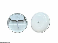 4 x led plafondlamp met sensor – rond – 20w – 6500k koud wit - afbeelding 4 van  5