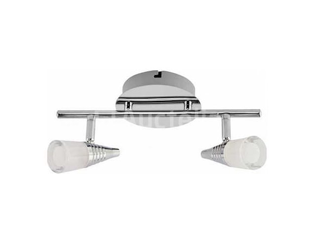 4 x led-plafondlampen – dubbele spotlights – 2 × 5w – 4000k neutraal wit – ip20 – model di03 - afbeelding 4 van  4