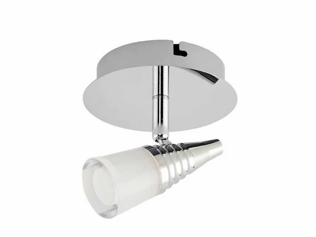 4 x led plafondspot 5w – 4000k neutraal wit – zilver – di02 - afbeelding 2 van  4