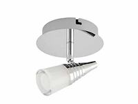 4 x led plafondspot 5w – 4000k neutraal wit – zilver – di02 - afbeelding 2 van  4