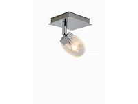 4 x led plafondspot 5w – 4000k neutraal wit – zilver – hl7161l - afbeelding 2 van  4