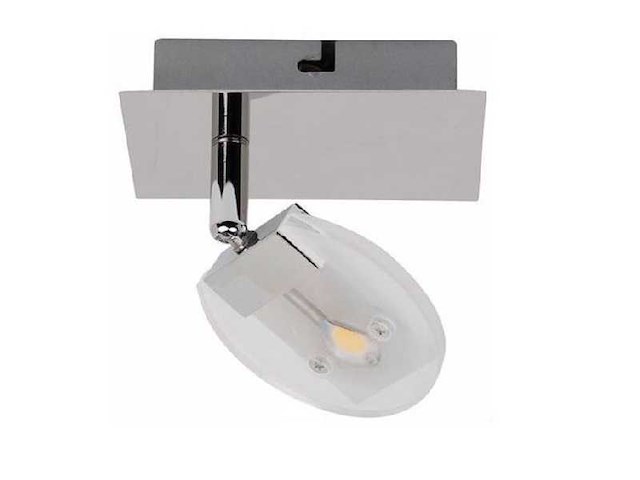 4 x led plafondspot 5w – 4000k neutraal wit – zilver – hl7161l - afbeelding 4 van  4