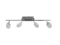 4 x led-plafondspots – 4 x 5w – 4000k neutraal wit – ip20 – model hl7164l - afbeelding 2 van  4