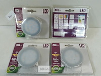 4 x led spot gx53 7w 500lm warm wit - afbeelding 1 van  3