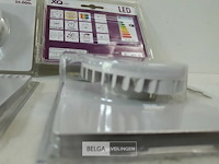 4 x led spot gx53 7w 500lm warm wit - afbeelding 3 van  3