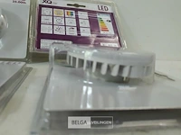 4 x led spot gx53 7w 500lm warm wit - afbeelding 3 van  3