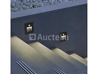 4 x led-trapverlichting met sensor – 3w – 3000k – ip65 – model ly03 - afbeelding 3 van  6