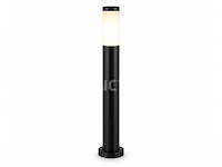 4 x led tuinlamp – e27 – ip44 – zwart – 80cm – buitenverlichting – kavak-5 - afbeelding 4 van  5
