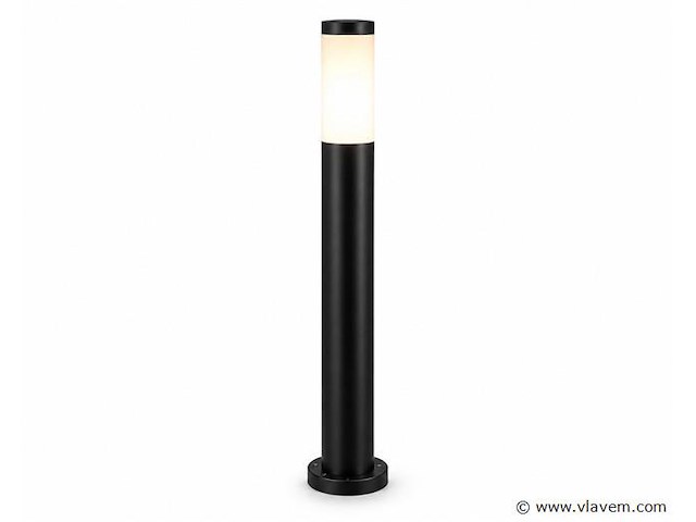 4 x led tuinlamp – e27 – ip44 – zwart – 80cm – buitenverlichting – kavak-5 - afbeelding 2 van  5