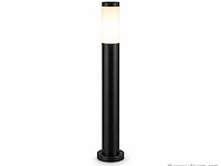 4 x led tuinlamp – e27 – ip44 – zwart – 80cm – buitenverlichting – kavak-5 - afbeelding 2 van  5