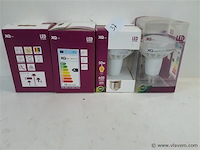 4 x led vervangspot e27 10w 650lm - afbeelding 1 van  2