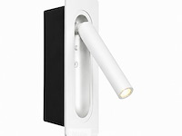 4 x led wandlamp 3w – 4200k neutraal wit - wit – ip20 – belek - afbeelding 3 van  6
