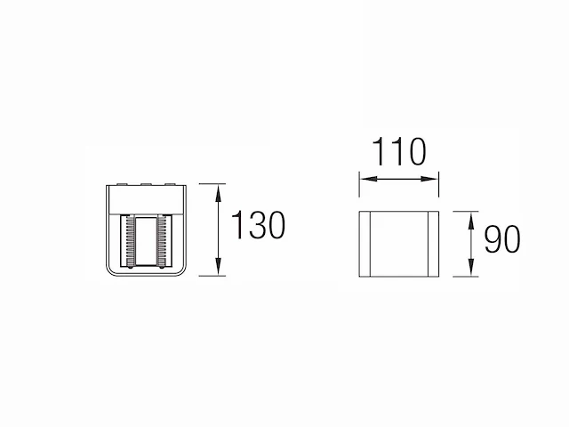 4 x ledsc4 wilson 1.0 led wand armatuur - afbeelding 2 van  13