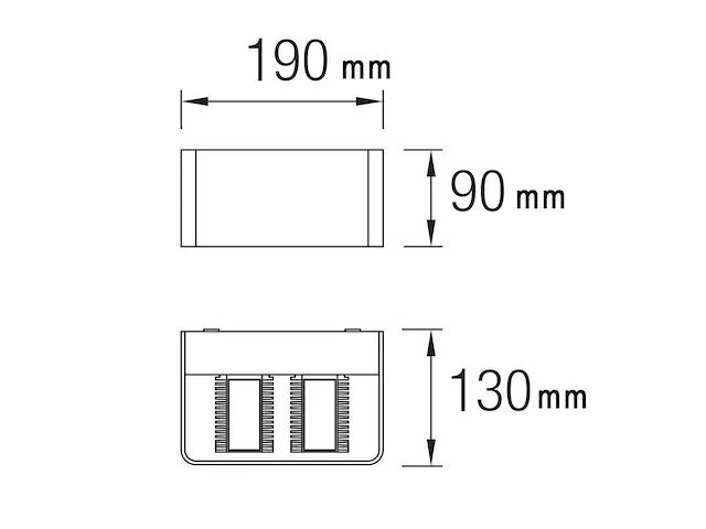 4 x ledsc4 wilson 2.0 led wand armatuur - afbeelding 5 van  9