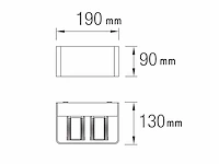4 x ledsc4 wilson 2.0 led wand armatuur - afbeelding 5 van  9