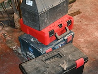 4 x lege gereedschapskoffer - afbeelding 1 van  6