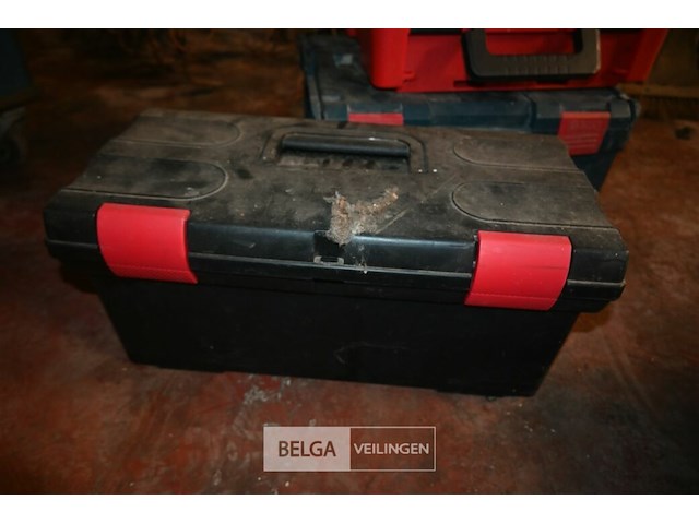 4 x lege gereedschapskoffer - afbeelding 2 van  6