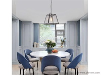 4 x lexington ambiente stalen hanglampen - afbeelding 7 van  9